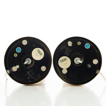 Table lamps, a pair, Stilarmatur Tranås, 1970s.