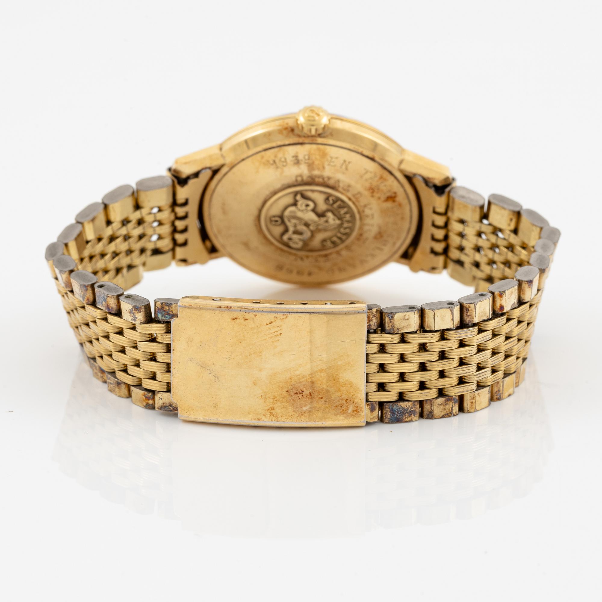 Omega, Seamaster, De Ville, wristwatch, 34.5 mm.