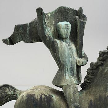 Stig Blomberg, Kungens härold (motiv från Hästbrunnen).