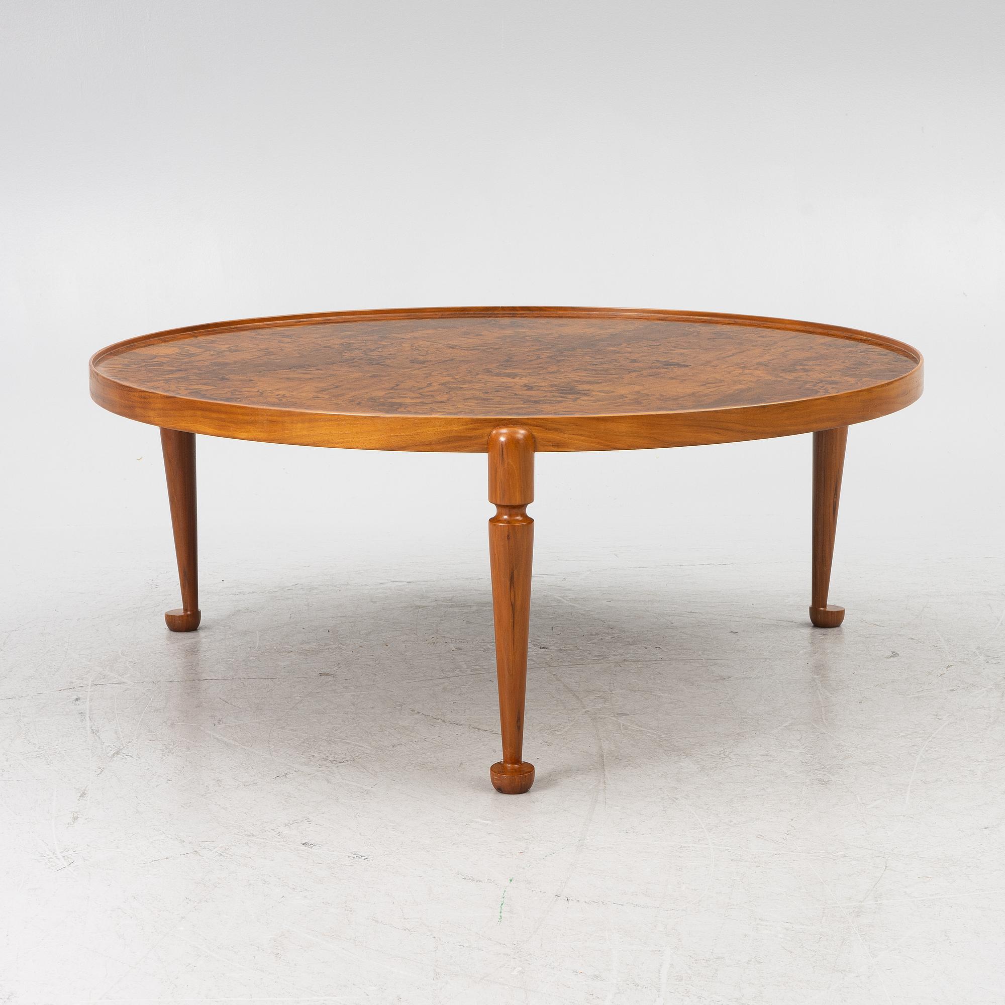 Josef Frank, coffee table, model 2139, Svenskt Tenn after 1985.