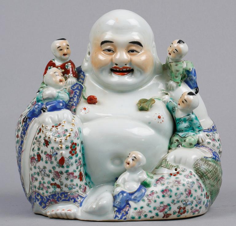 FIGURIN, porslin, Kina, 1900-tal.