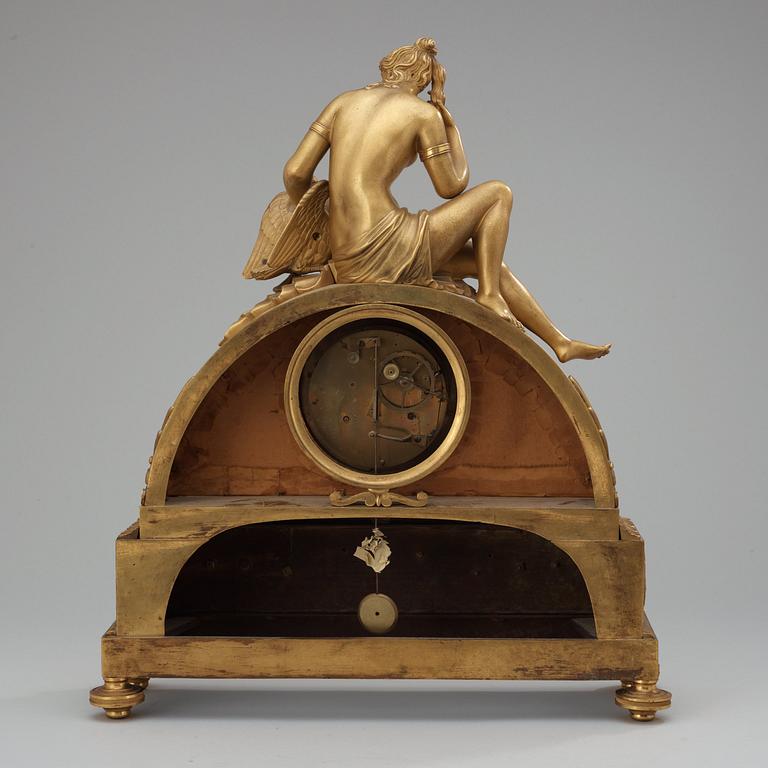 A French Empire early 19th century mantel clock.