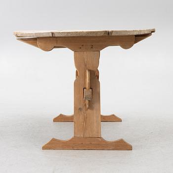 Bockbord, allmoge, Jämtland, 1800-tal.