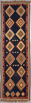 A RUNNER, kilim, ca 345 x 133 cm.