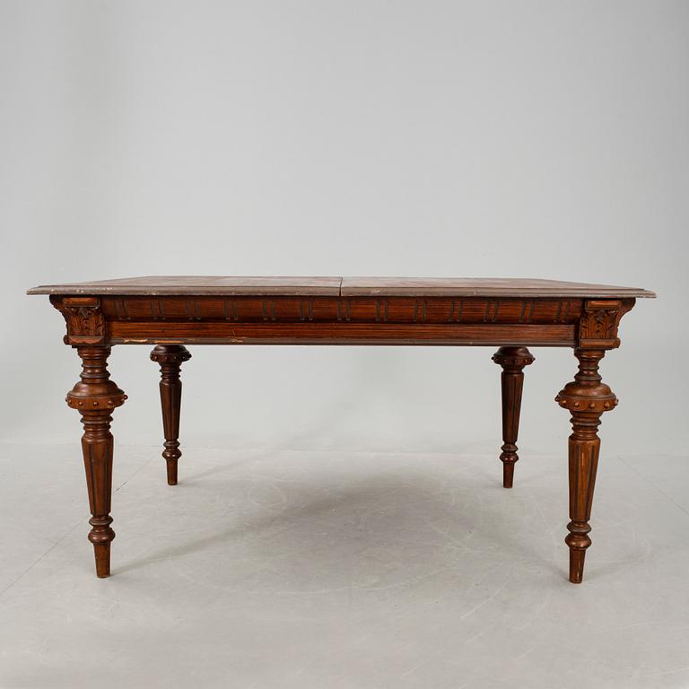 BIBLIOTEKSBORD, nyrenässans, 1800-tal.