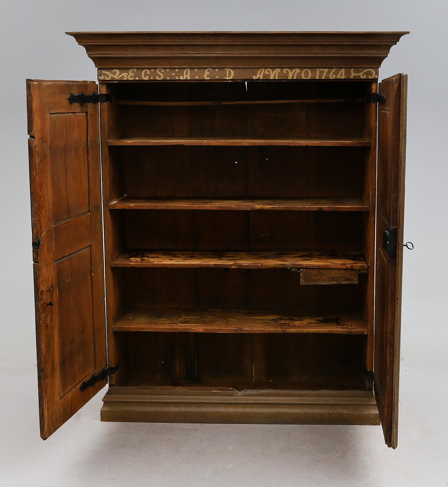 SKÅP, allmoge, 1700-talets mitt.