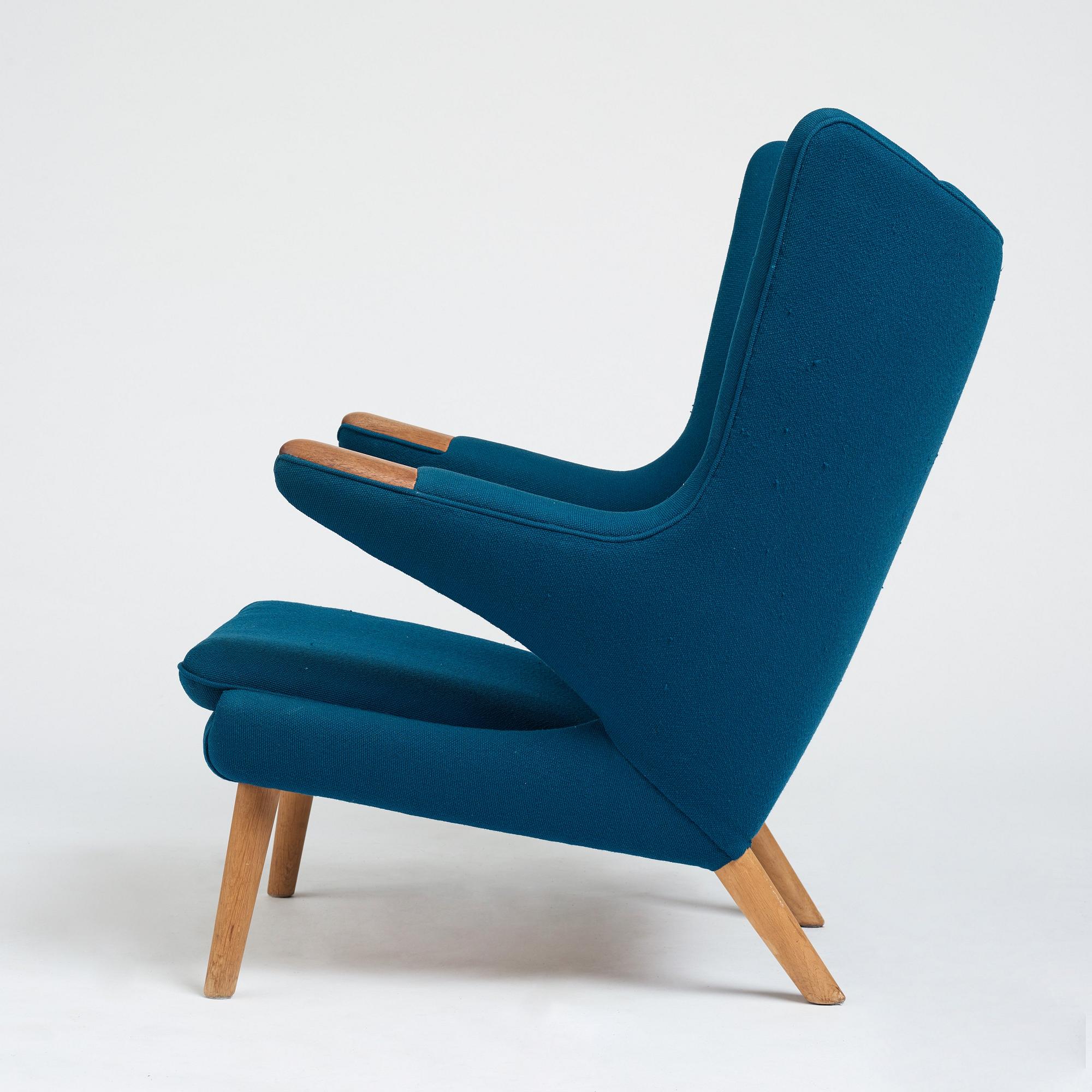 Hans J. Wegner, a "Papa bear" easy chair, AP-stolen, Denmark.