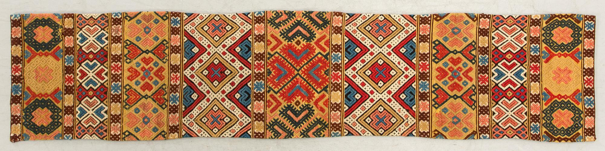 A Swedish krabbasnår later part of the 19th century ca 214 x 47 cm.