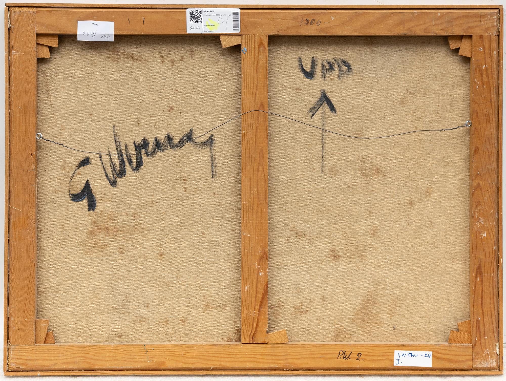 Gösta Werner, Untitled.