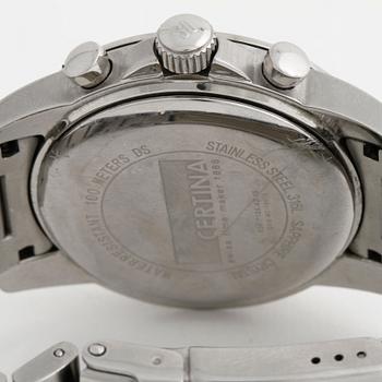 CERTINA, DS Podium (100 m/330 ft), armbandsur, 40 mm, kronograf.