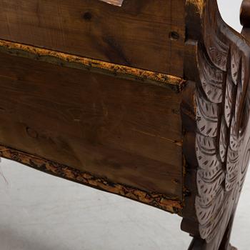 A sofa from Norway, around 1800/1900 s.