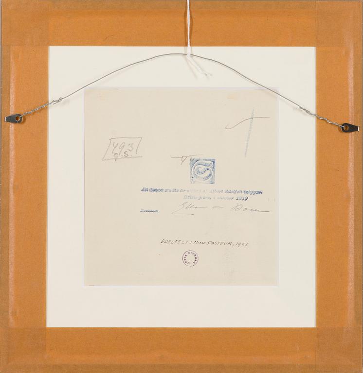 Albert Edelfelt, MADAME PASTEUR.