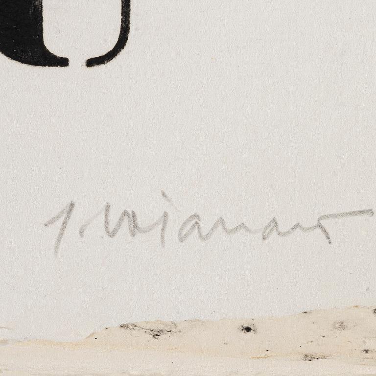 James Coignard, "Visage-Silex Quatre Gravures Originales".