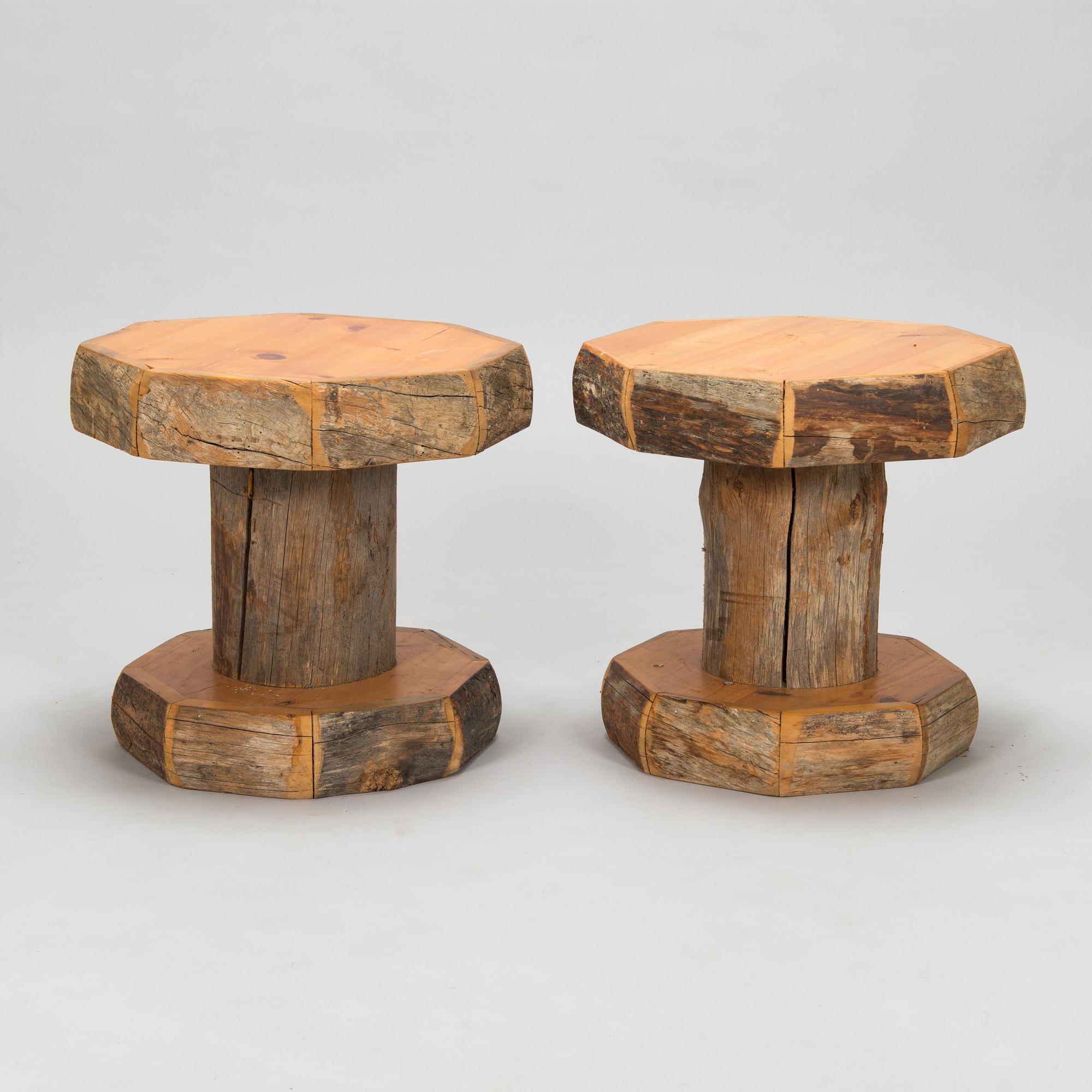 A set of four stols from 20th century.