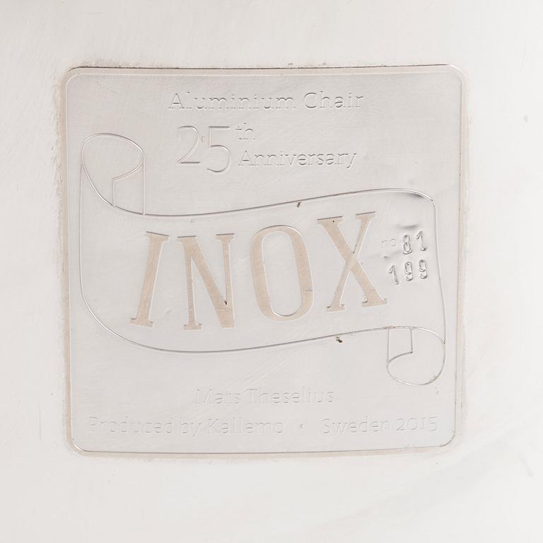 Mats Theselius, fåtölj "Inox", ed. 81/199, Källemo, efter 2015.