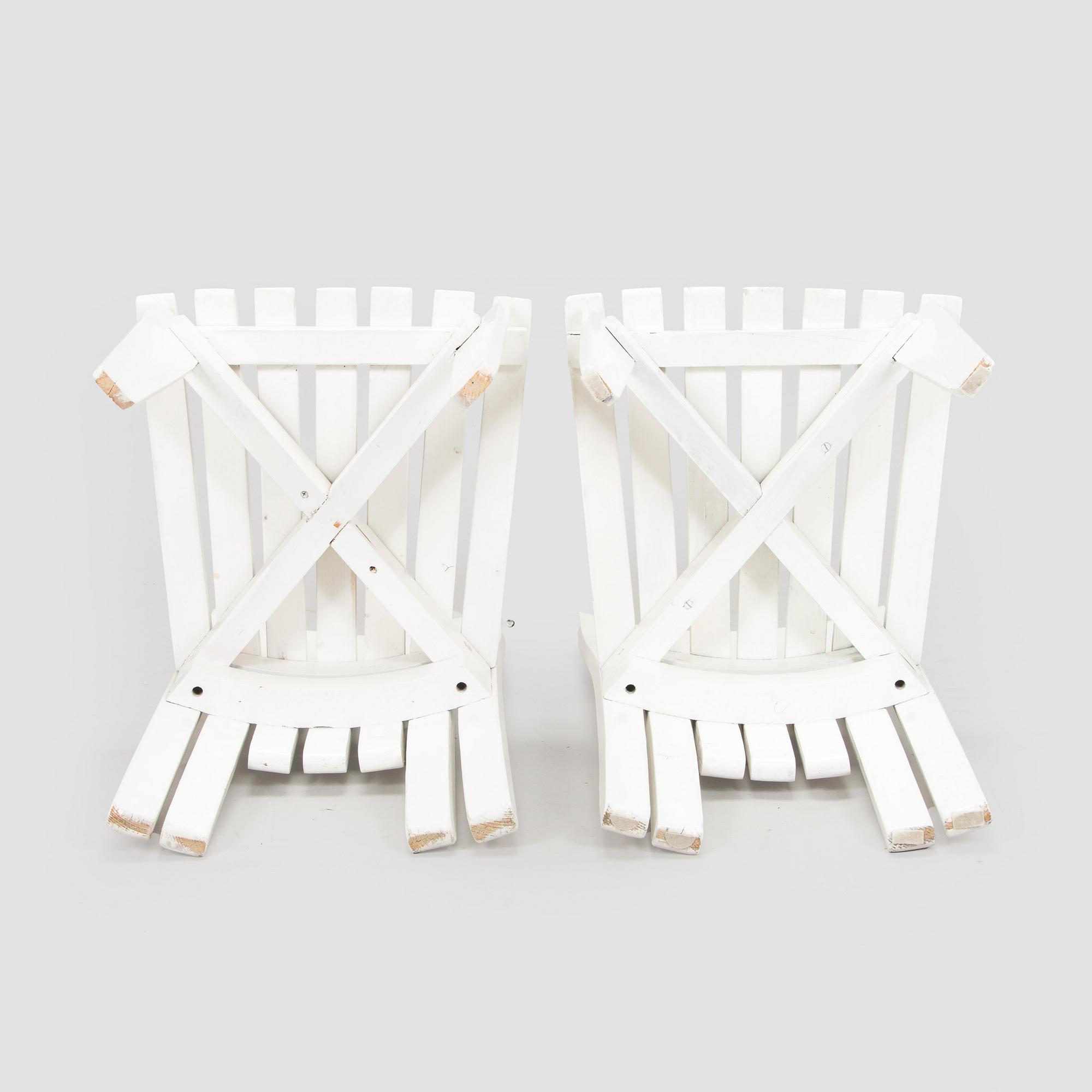 Alvar & Aino Aalto, Tuoleja 2 kpl, "Aurinko"-sarja, 1960/70-luku.