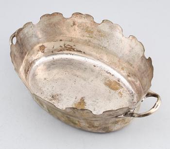 GLASSKÖLJARE, argent haché, 1700-tal.