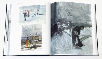 Lars Lerin, "Between the Houses".