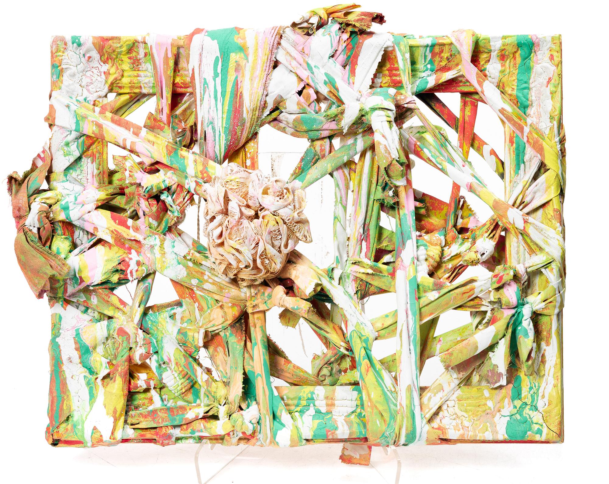 Katarina Norling, "Winter Garden", mixed media, signed and dated 2005.