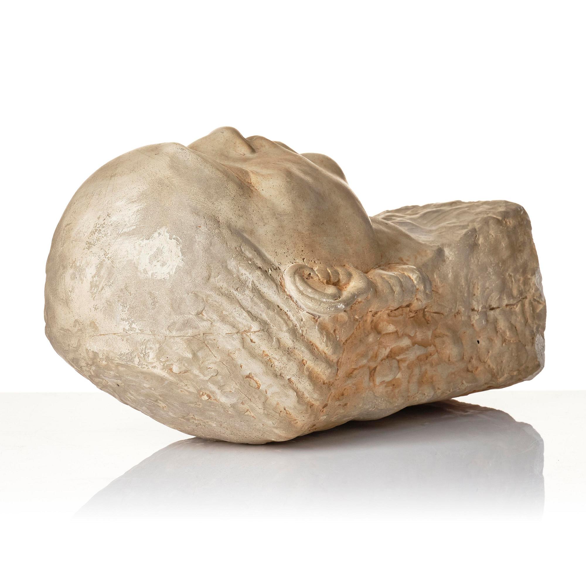 Axel Eriksson (19th/20th century), "Dekorativt huvud" ("Decorative Head").