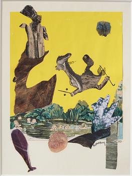 Ragnar von Holten, "Collagekomposition".