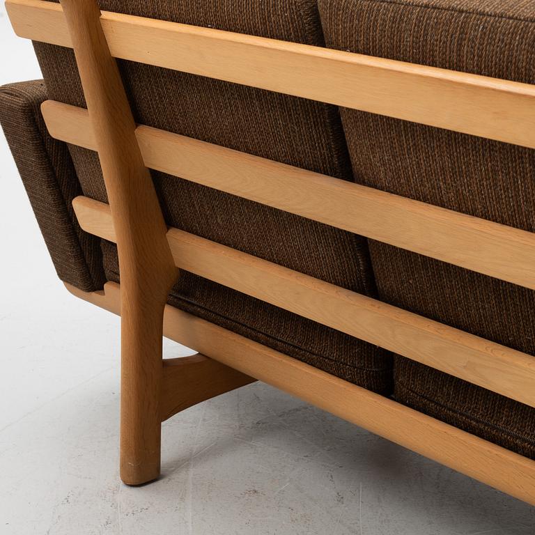 Hans J. Wegner, a "GE236" sofa, Getama, Gedsted, Denmark, 1960's.