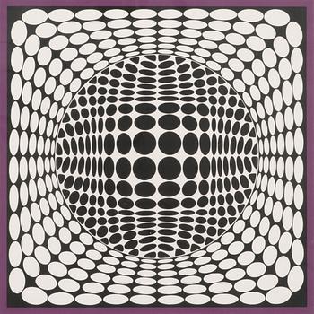 Victor Vasarely, silkscreen, signed and numbered 19/100.