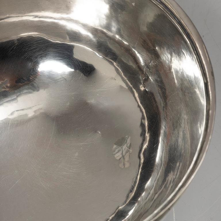 Sigurd Persson, skål, sterling silver, Stockholm 1968.