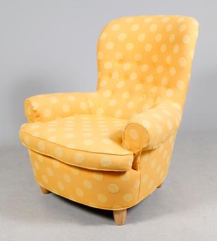 FÅTÖLJ, "Jättepaddan", Carl Malmsten, 2000-tal.