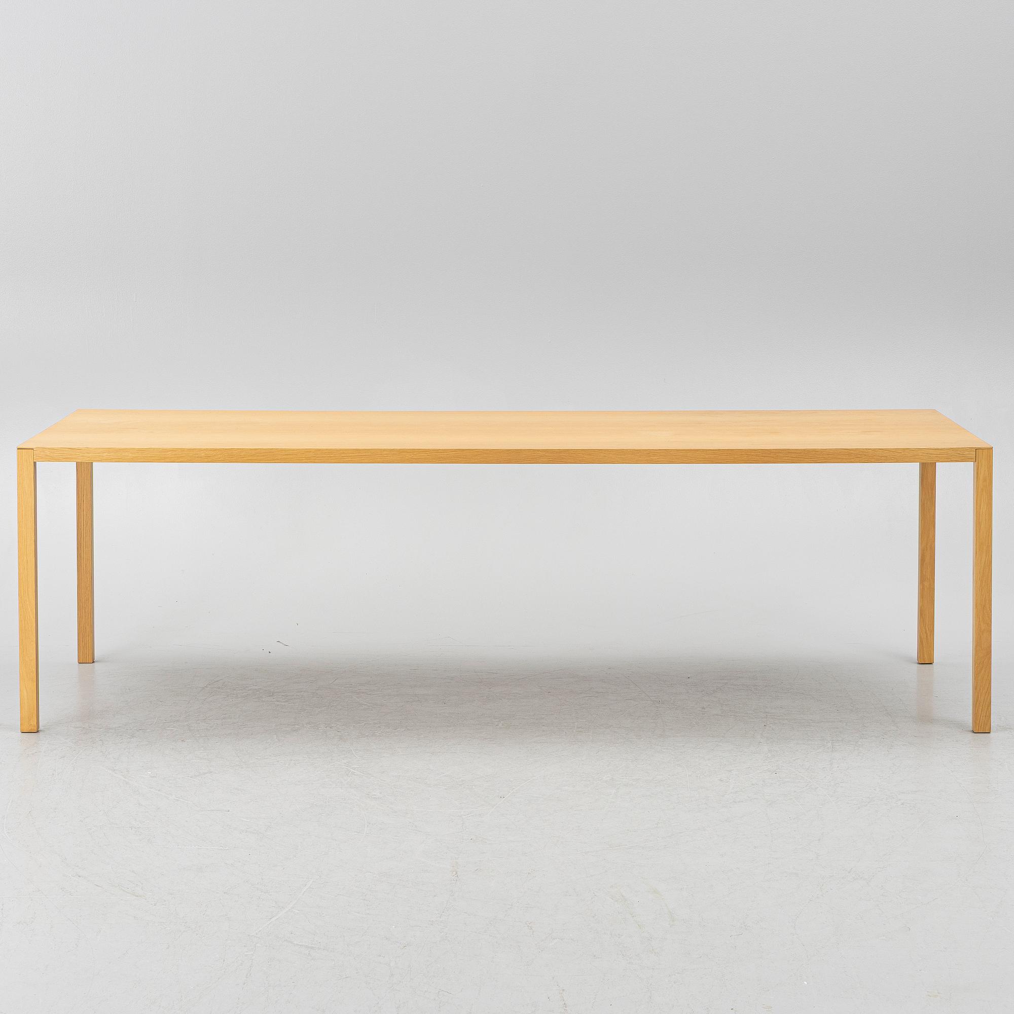 Roger Persson, a 'Bespoke' dining table, Swedese, Sweden, 2019.