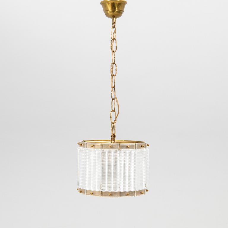Orrefors Ceiling Lamp, 1960s/70s.