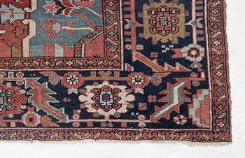 An Antique Heriz carpet, north west persia, c. 420 x 210 cm.