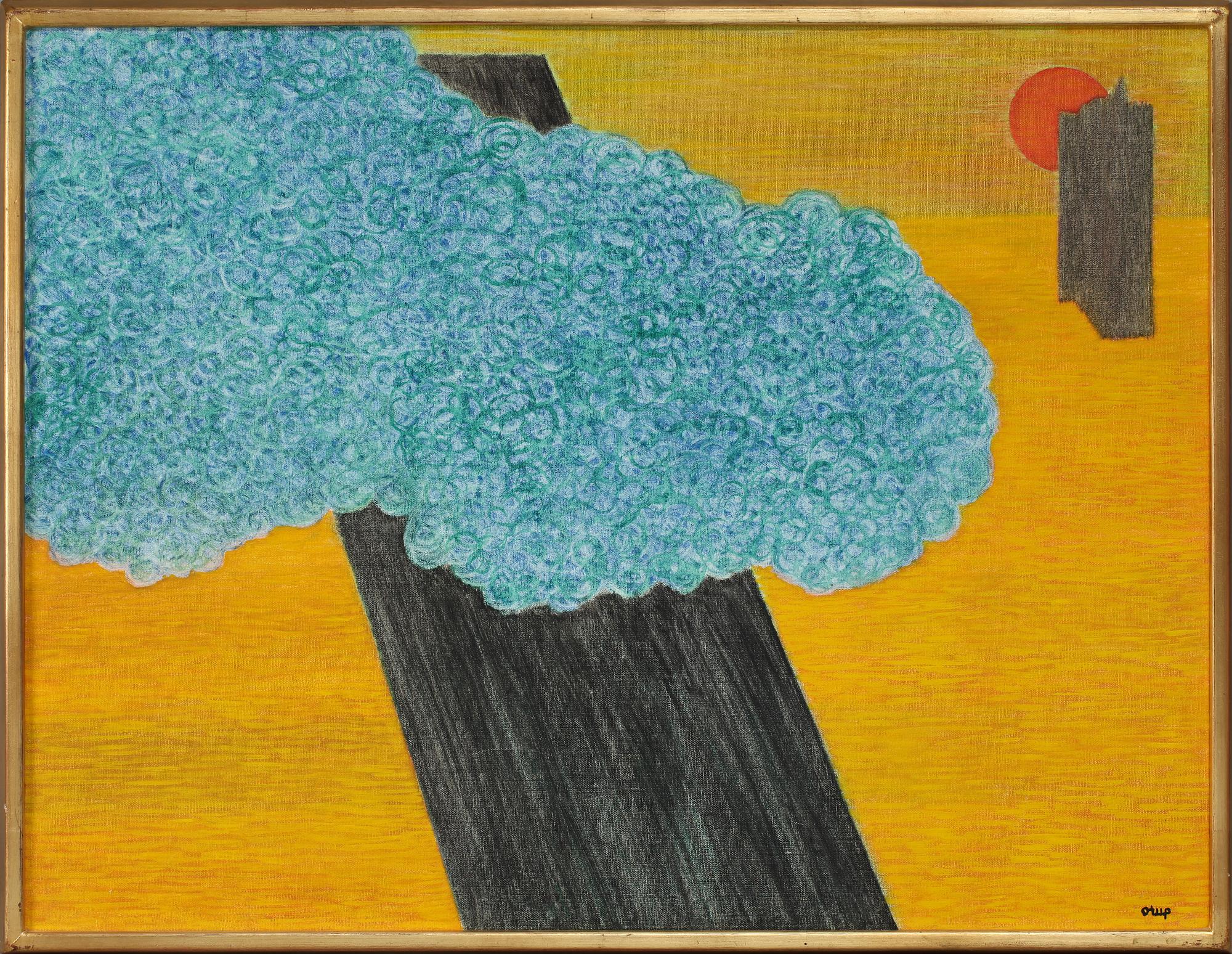 BENGT ORUP, olja på duk, sign.