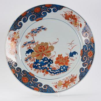 Servis, fyra delar, kompaniporslin. Qingdynastin, tidigt 1700-tal.