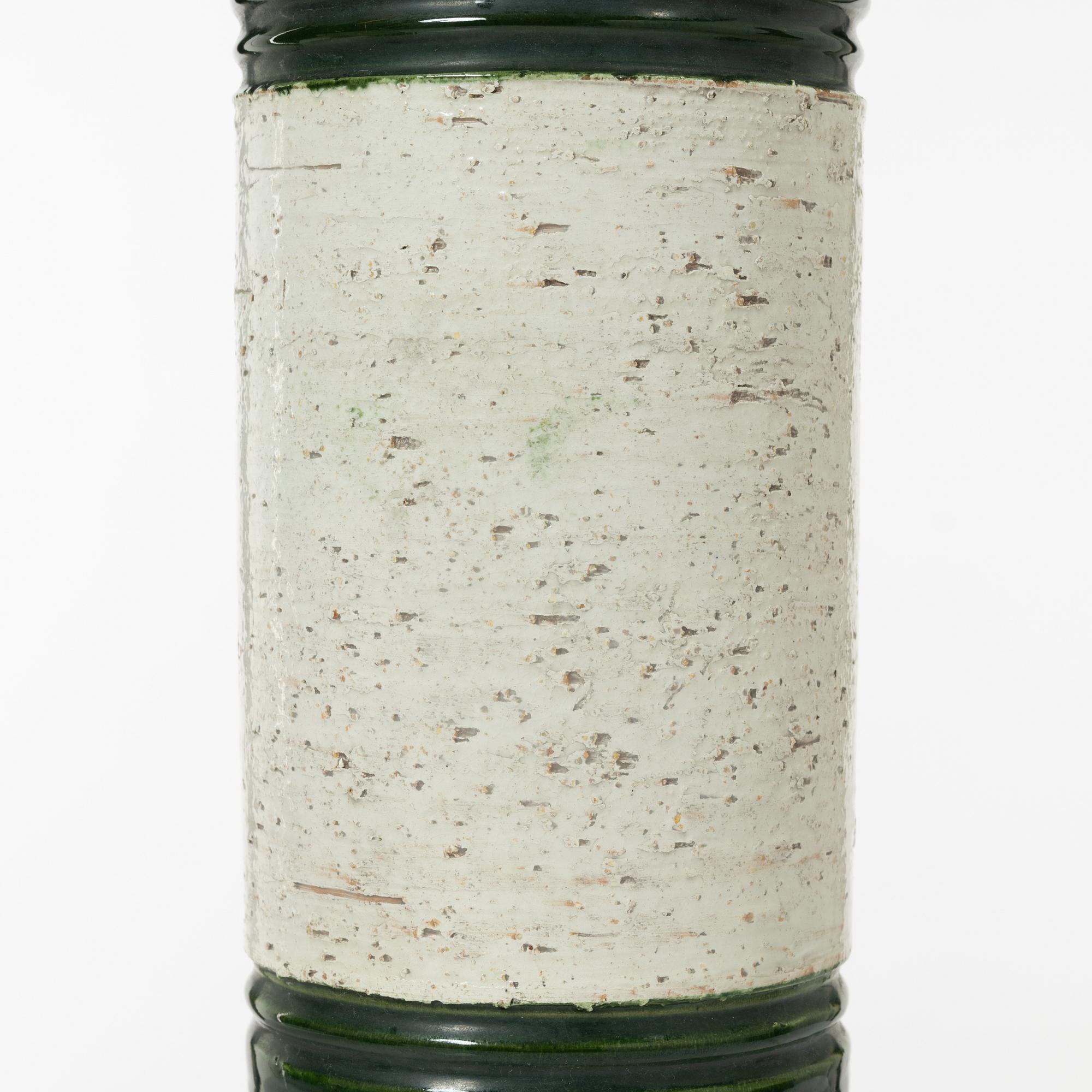 Bordslampor, 4 st, Bitossi för Bergboms, 1900-talets andra hälft.