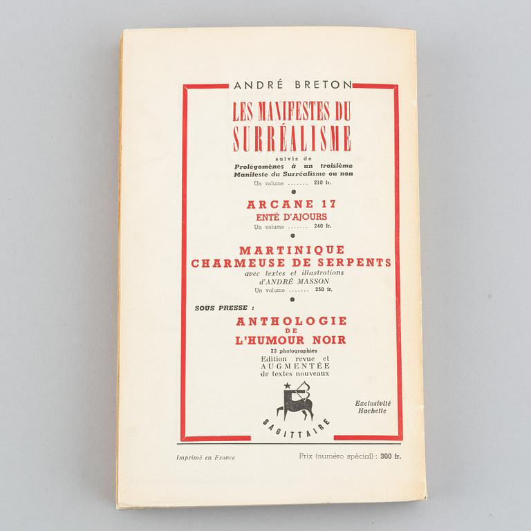 BOOK, André BRETON & Benjamin PERET - Almanach surréaliste du demi-siècle.