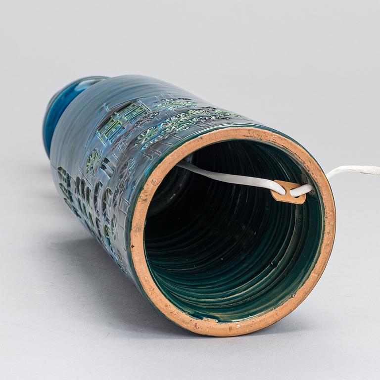 A ceramic table lamp of the 'Campus' series, for Bitossi, Italy 1960s.