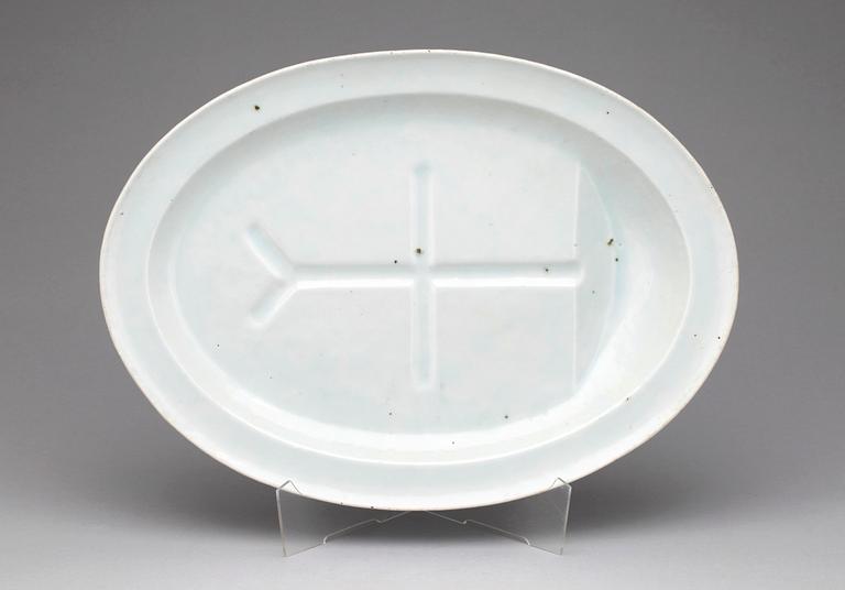 STEKFAT, porslin, Kina, 1800-tal.