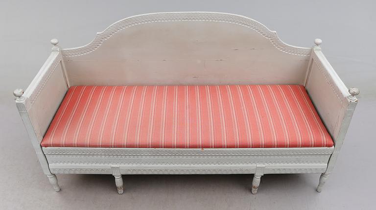 SOFFA, gustaviansk, 1700-talets slut.