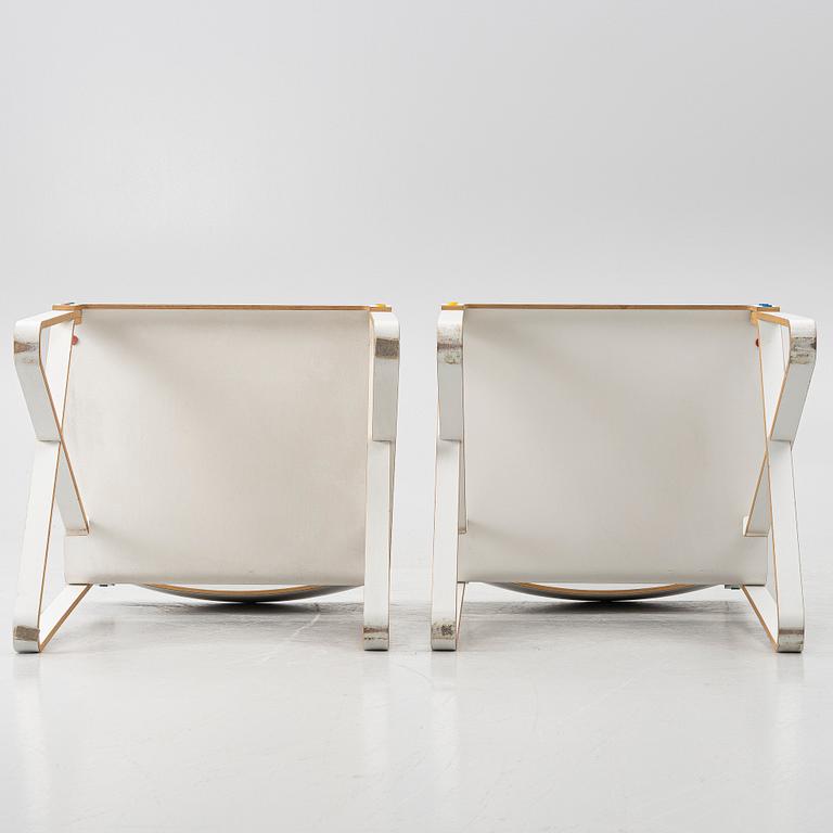 Lars Liljekvist, a pair of armchairs, 2000s.