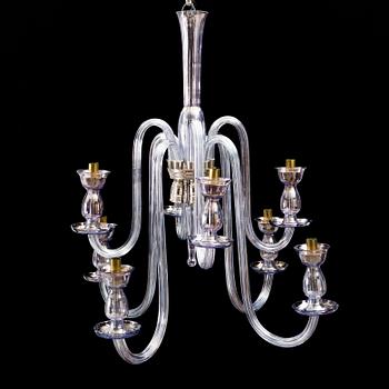 A second half of the 20th century Venetian chandelier.