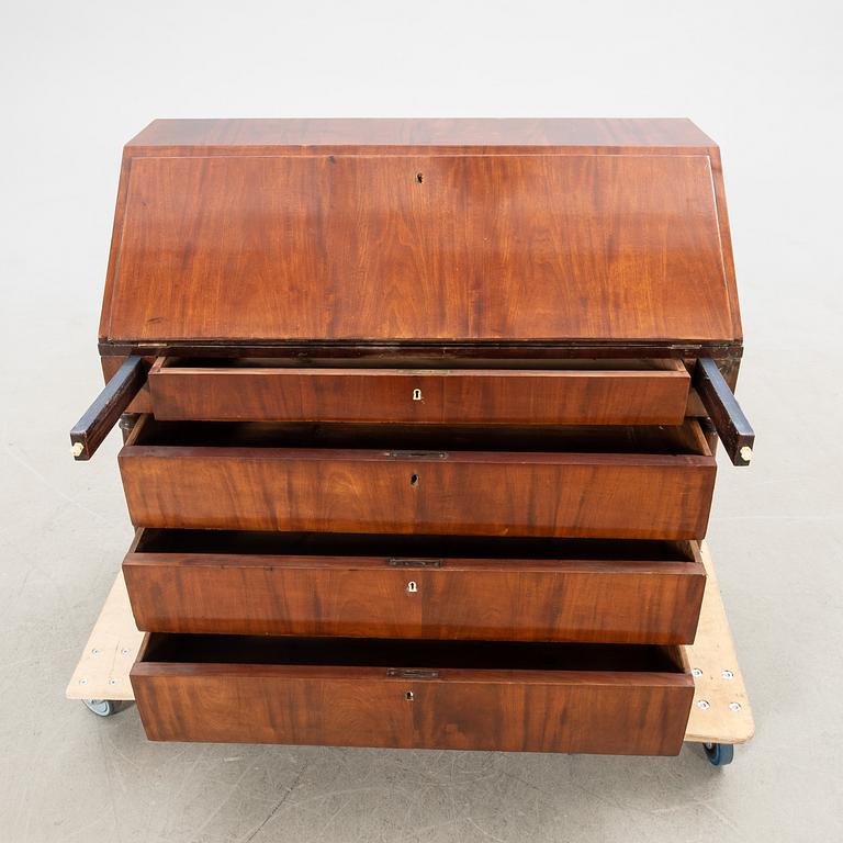 Writing desk around 1900 Empire style.