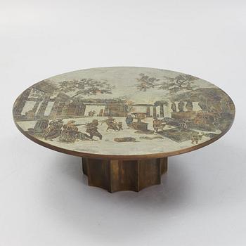 Philip & Kelvin LaVerne, an "Odyssey" coffee table, USA 1960s-70s.