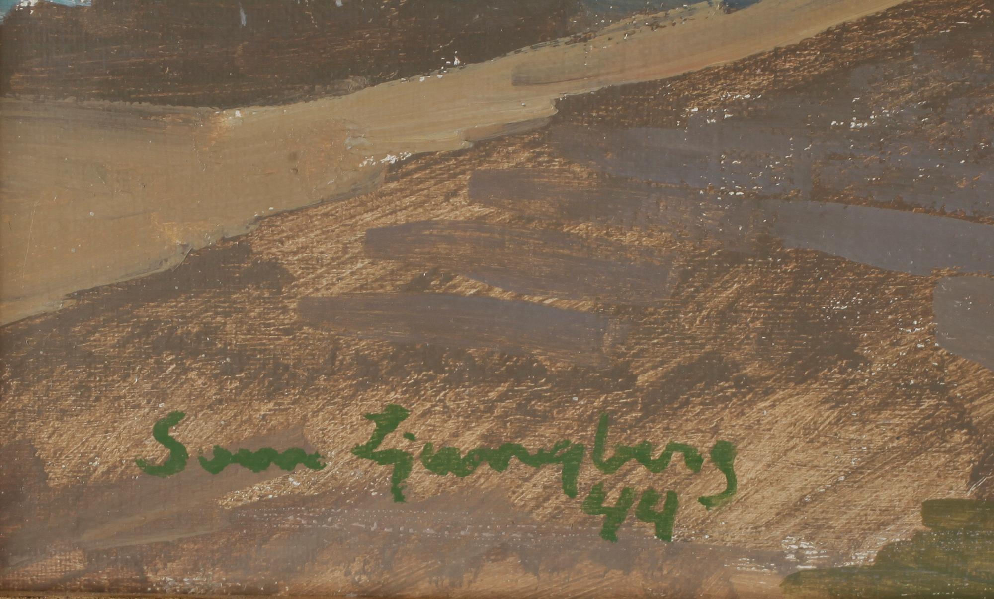SVEN LJUNGBERG, olja på duk, sign o dat 1944.