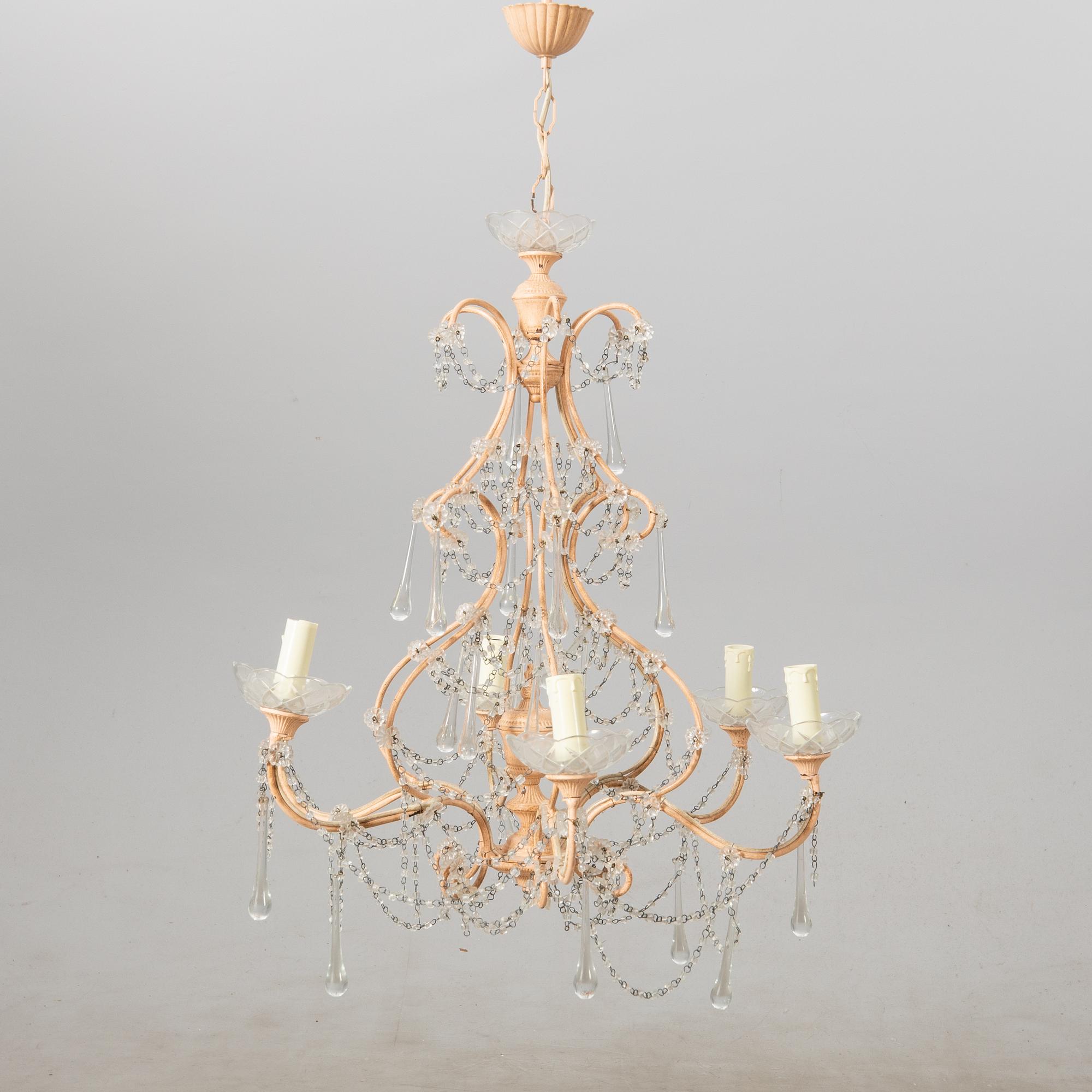 Ceiling lamp mid/second half of the 20th century.