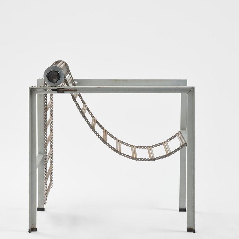 Paolo Pallucco, & Mireille Rivier, fåtölj, "Barba D'Argento", Pallucco, Italien, efter 1986.