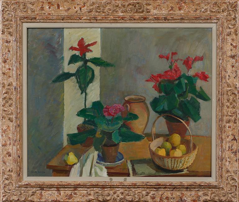 GUNNAR SVENSSON, olja på duk, signerad.