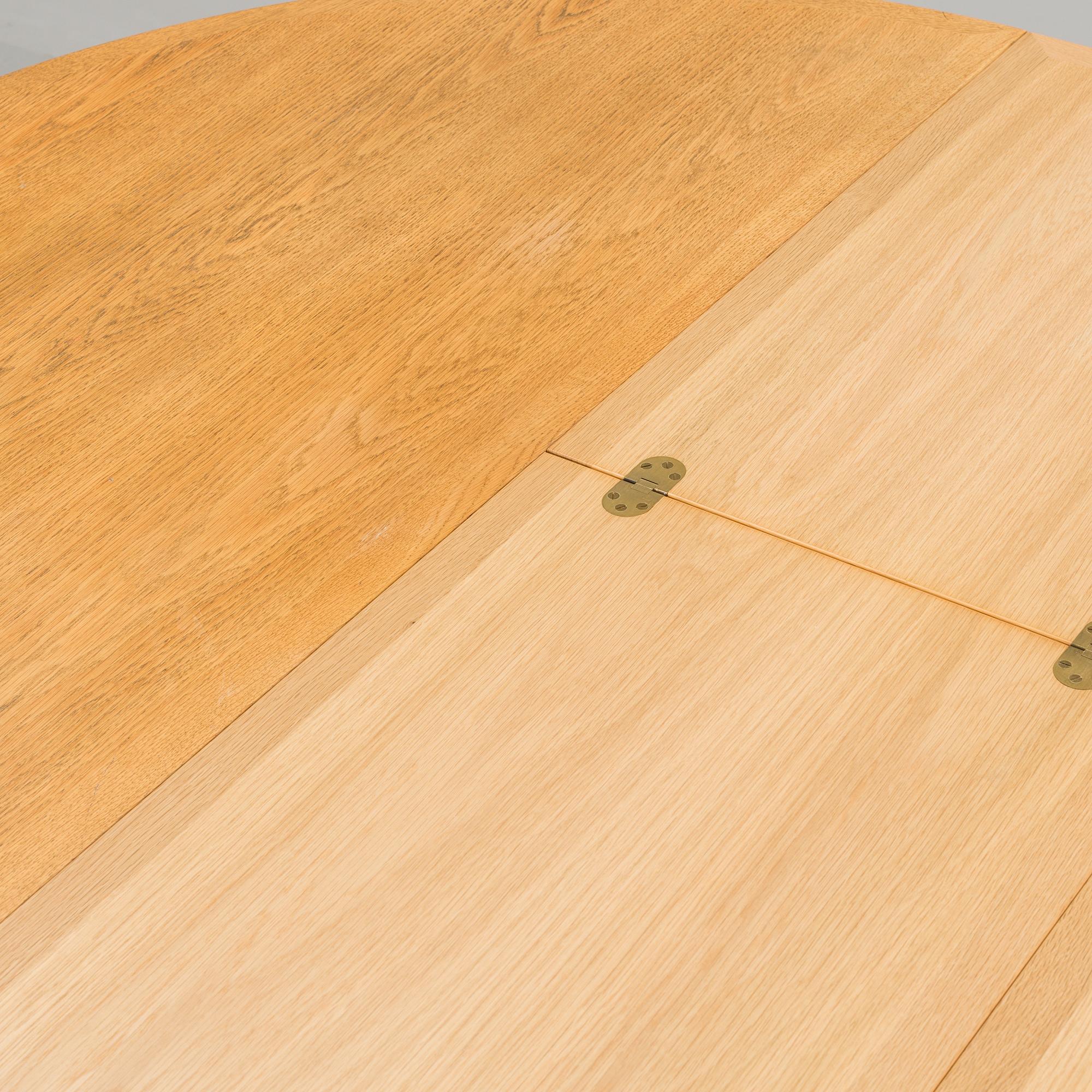 A second half of the 20th century oak Børge Mogensen "Öresund" dining table from Karl Andersson & Söner.