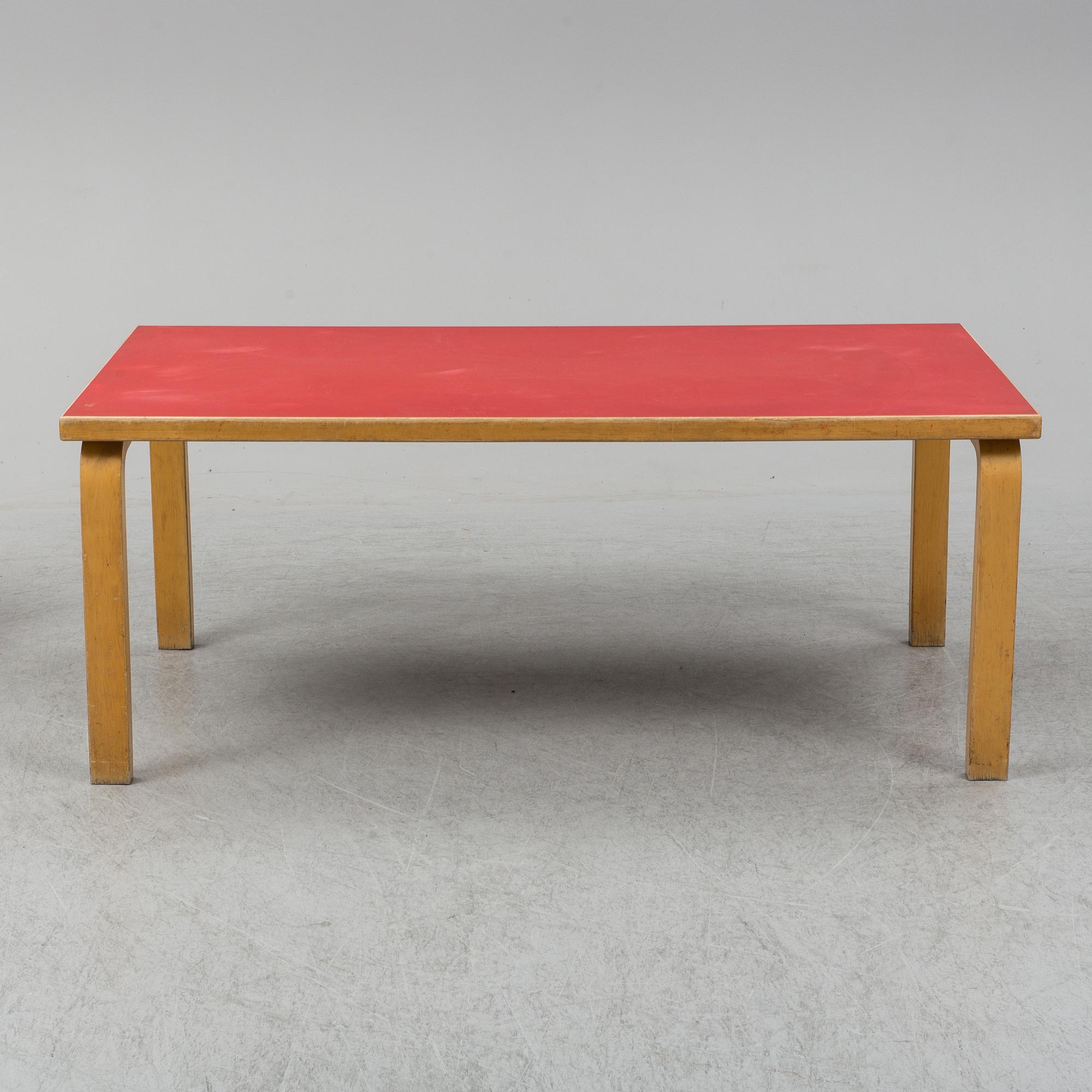 ALVAR AALTO , childrens furniture, 8 parts , Artek mid-1900s.