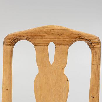 Stolar, ett par, av Jacob Malmsten (mästare i Stockholm 1780-88), Rokoko.